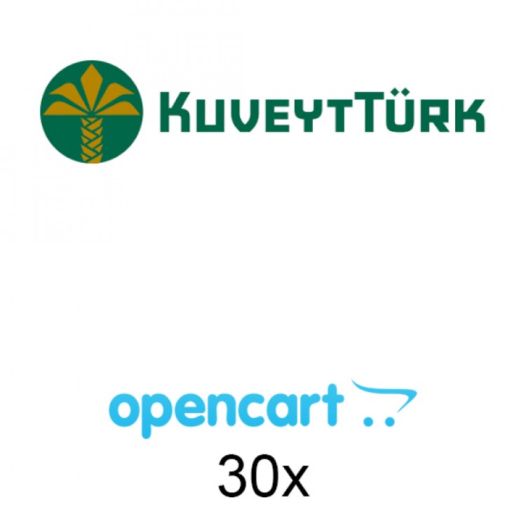 Opencart Kuveyttürk Sanal Pos 30x